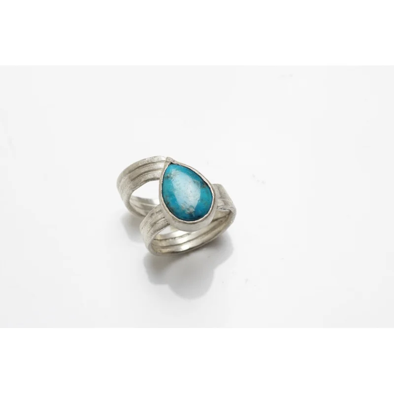 Tumbleweed Turquoise Silver Ring