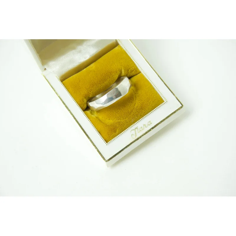 Waves Silver Ring